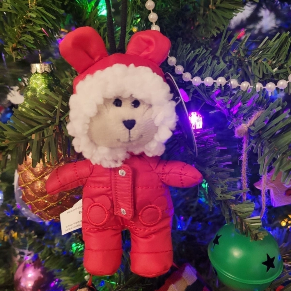 New Starbucks Christmas 2021 Holiday Winter Bearista Mini Stuffed bear